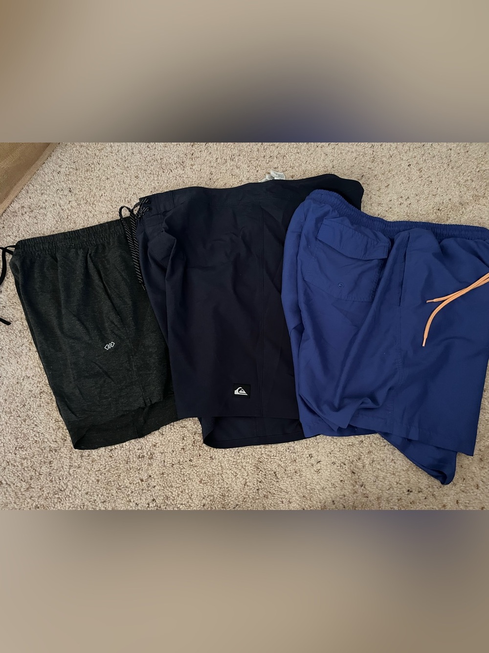 Quiksilver LEGEND and Club room Men's Athletic Shorts Set XL